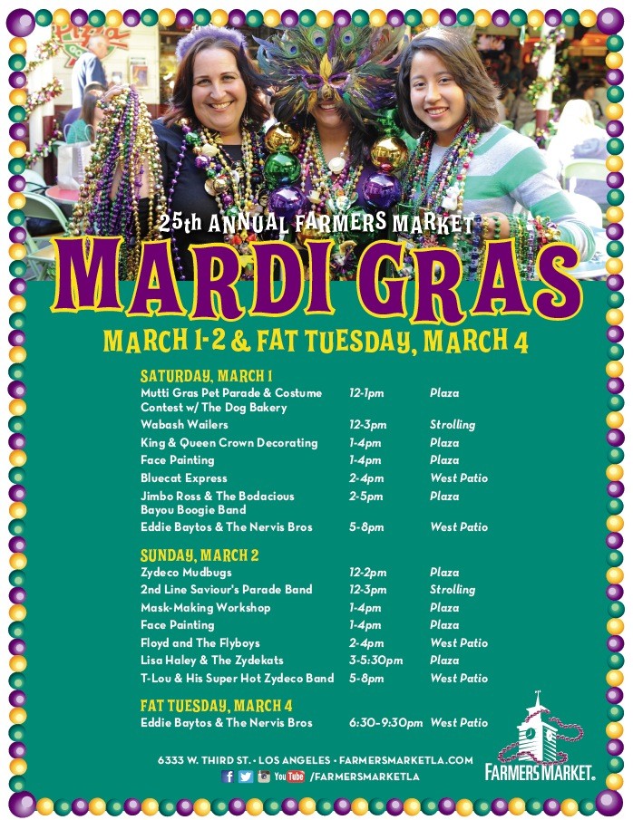 25th Annual Farmers Market Mardi Gras